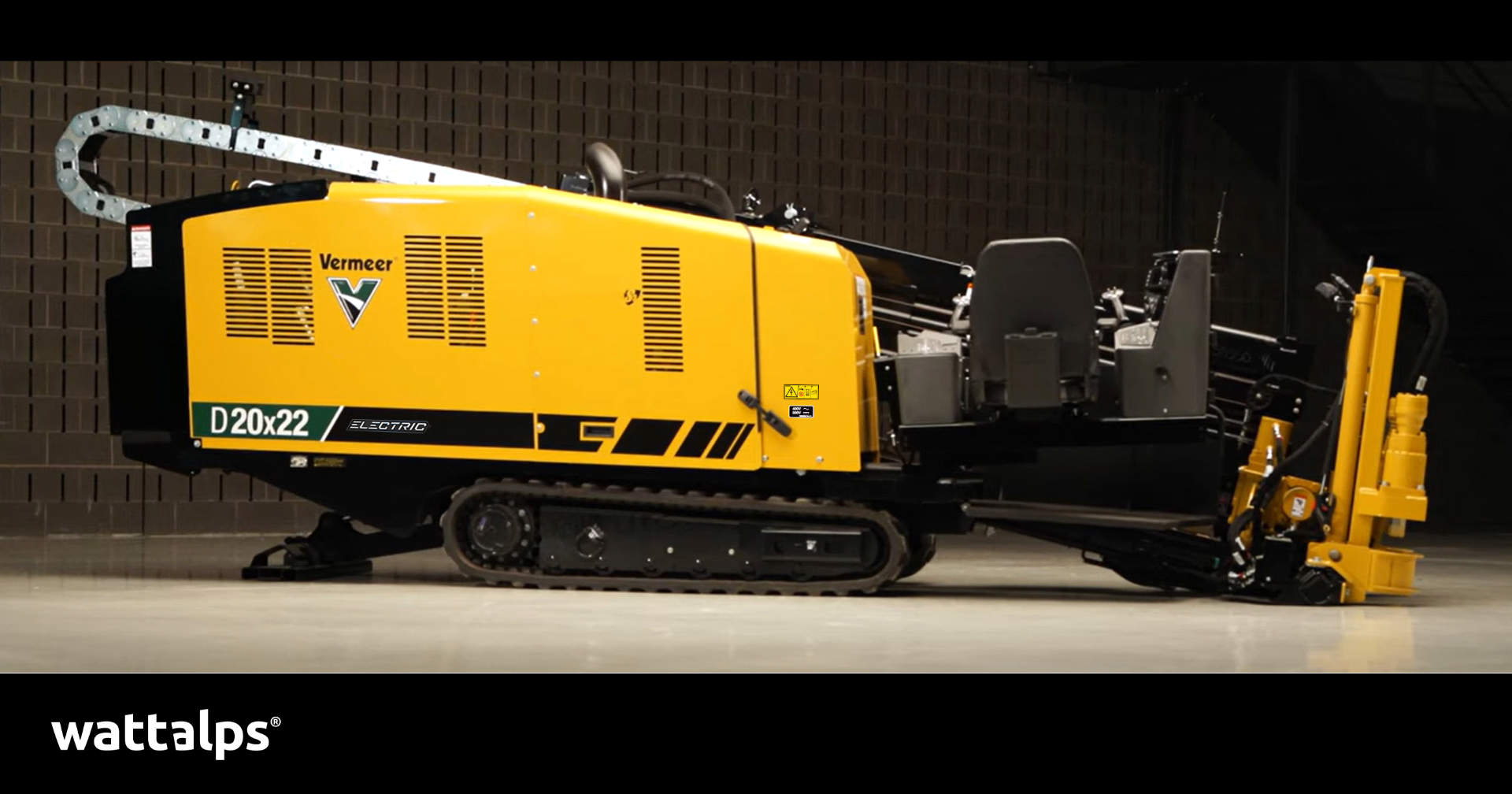 Batterie Wattalps pour la foreuse directionnelle électrique Vermeer